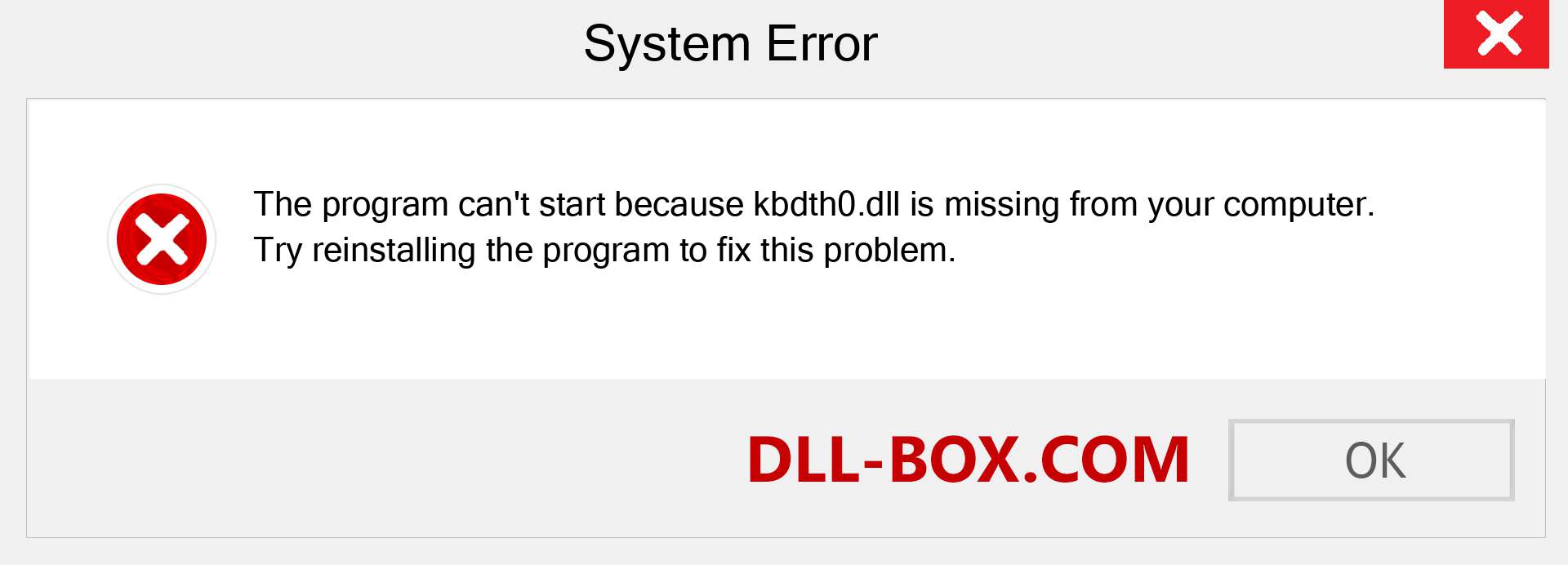  kbdth0.dll file is missing?. Download for Windows 7, 8, 10 - Fix  kbdth0 dll Missing Error on Windows, photos, images