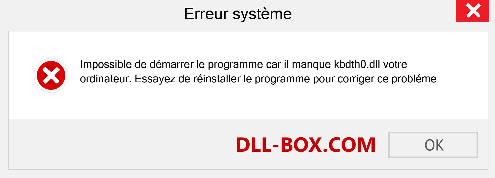 Le fichier kbdth0.dll est manquant ?. Télécharger pour Windows 7, 8, 10 - Correction de l'erreur manquante kbdth0 dll sur Windows, photos, images